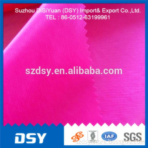 15D 400Tnylon dty fabric semi dull nylon/polyamide ripstop with silicone coating from wujiang